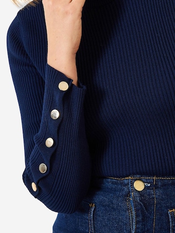 Bianco Lucci Kampsun 'Pullover', värv sinine