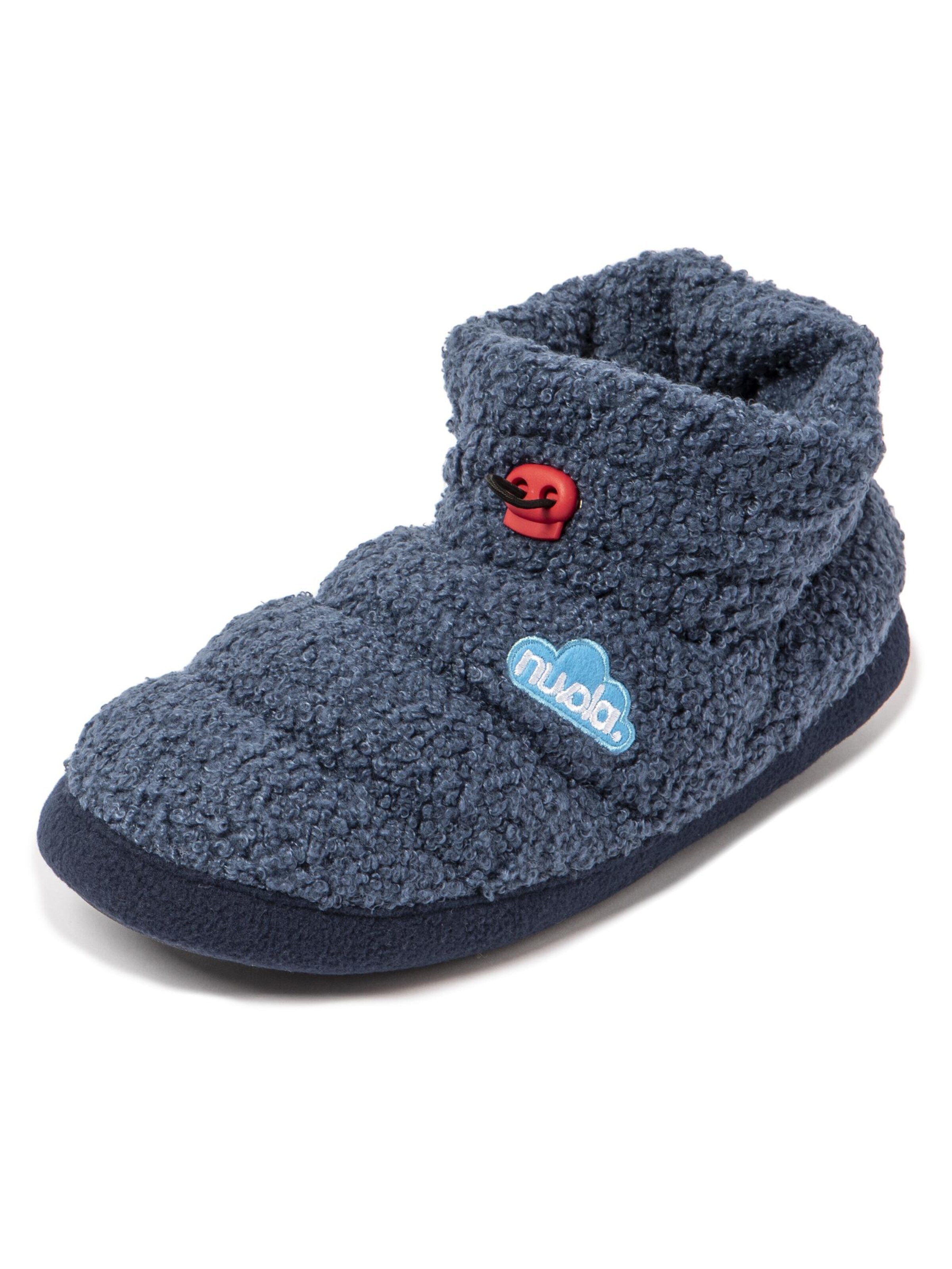 Nuvola. - Pantufa 'Boot Home Sheep' em azul