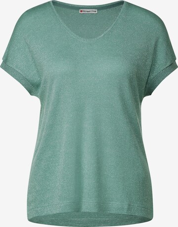 STREET ONE Shirt in Green: front