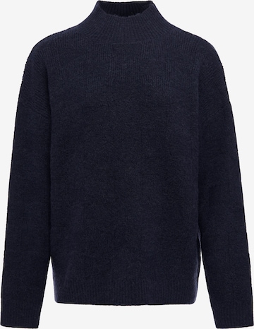 Pull-over usha BLACK LABEL en bleu : devant