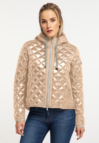 Frieda & Freddies NY Between-Season Jacket 'Yosie' in Beige: front