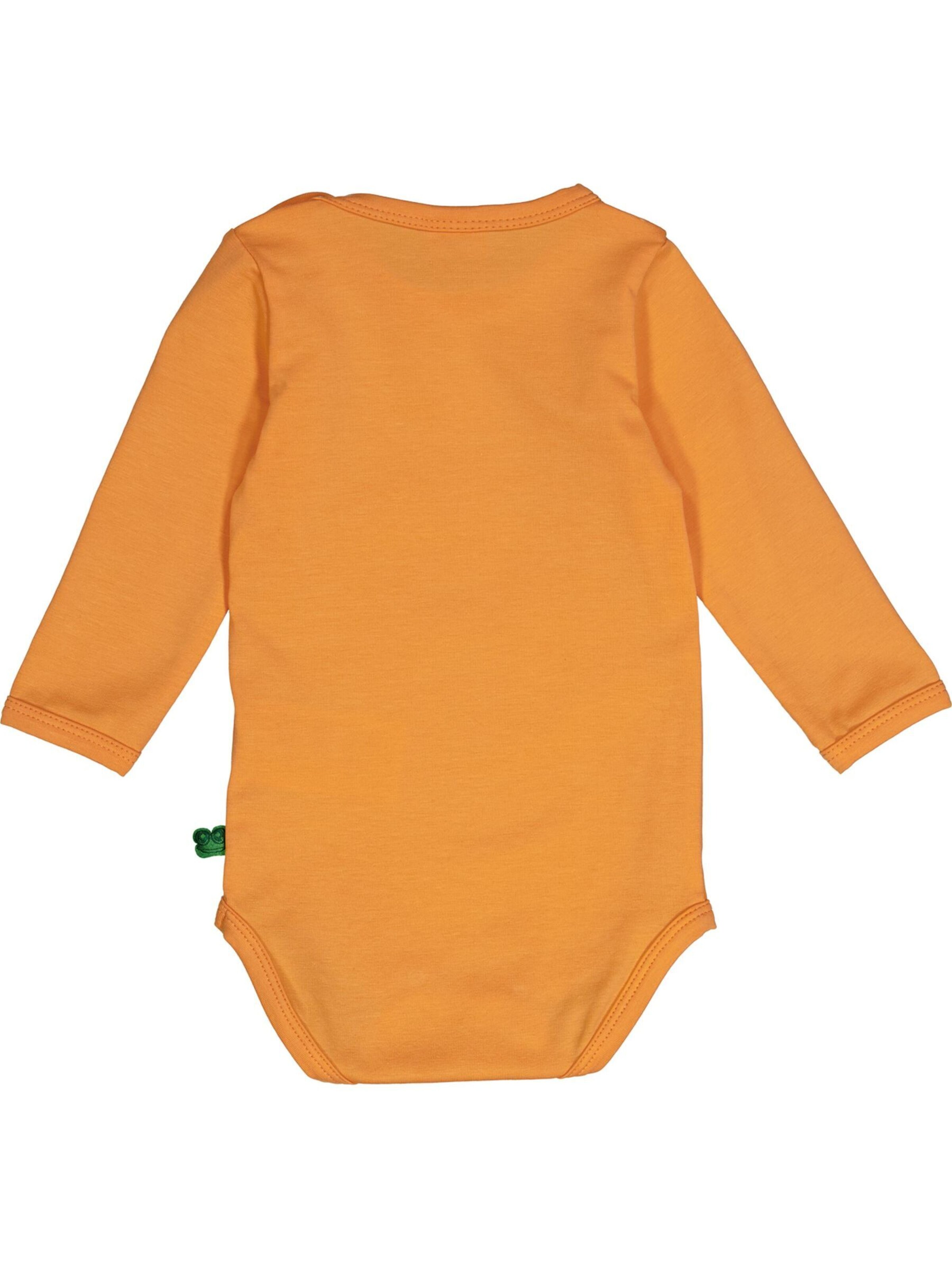 Tutina / body per bambino di Fred's World by GREEN COTTON in arancione