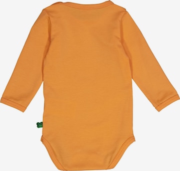 Fred's World by GREEN COTTON Rompertje/body 'Langarm' in Wit