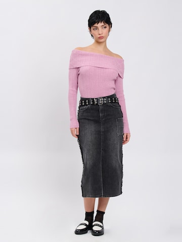 Influencer Pullover in Pink