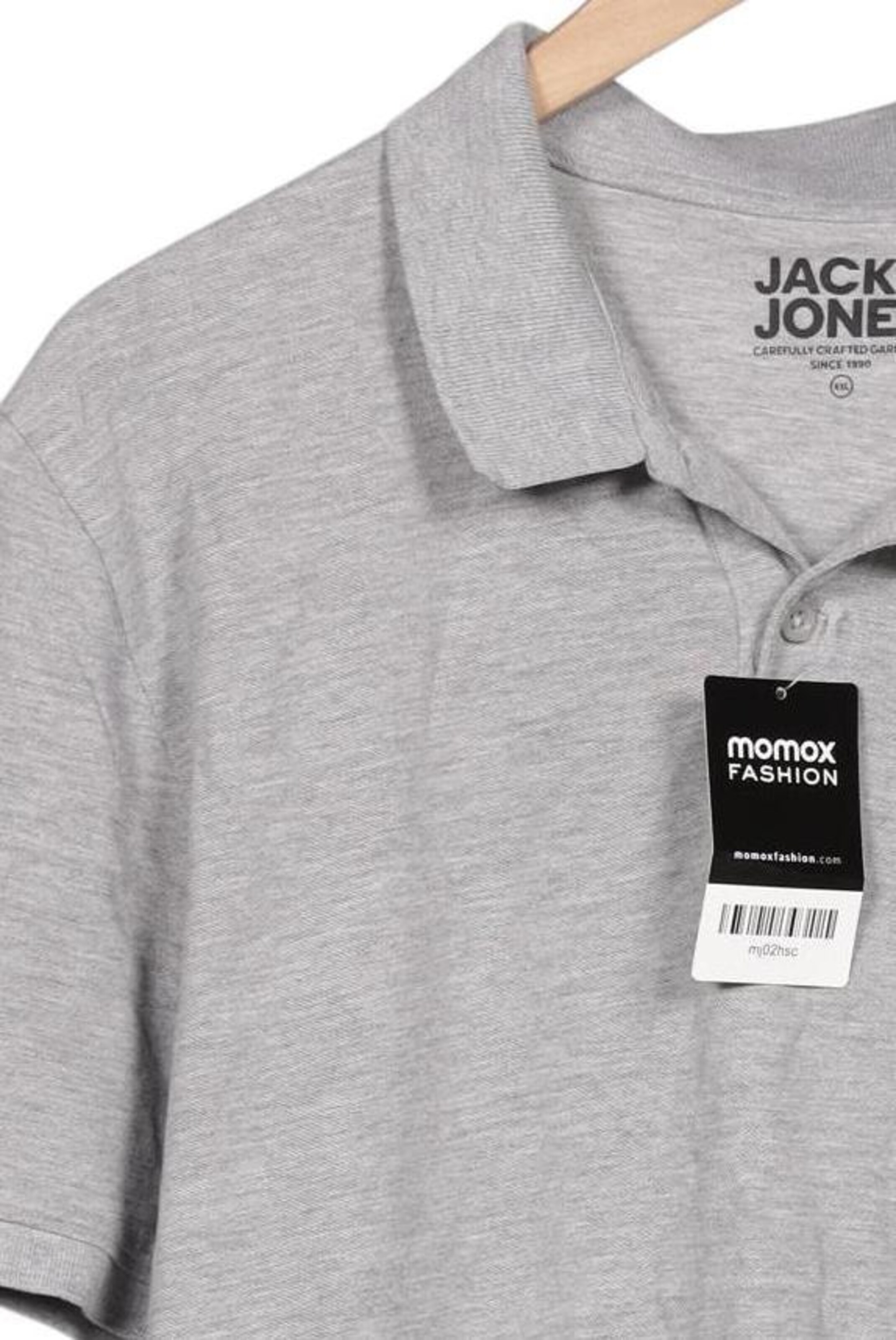 JACK & JONES Shirt in XXL in Grey
