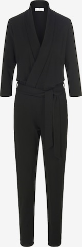 Peter Hahn Jumpsuit in Zwart: voorkant