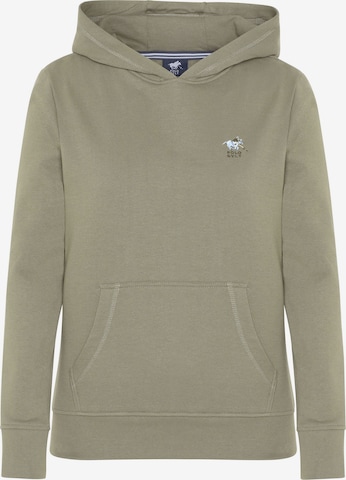 Polo Sylt Sweatshirt in Grün: Vorderseite
