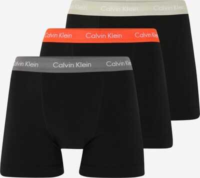 Calvin Klein Underwear Boxershorts in dunkelgrau / khaki / orange / schwarz, Produktansicht