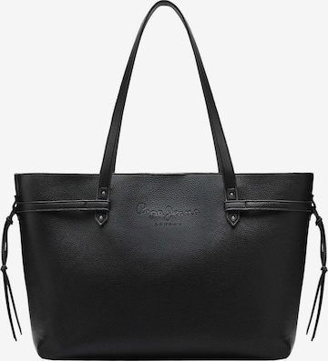 Pepe Jeans Shopper in Zwart: voorkant