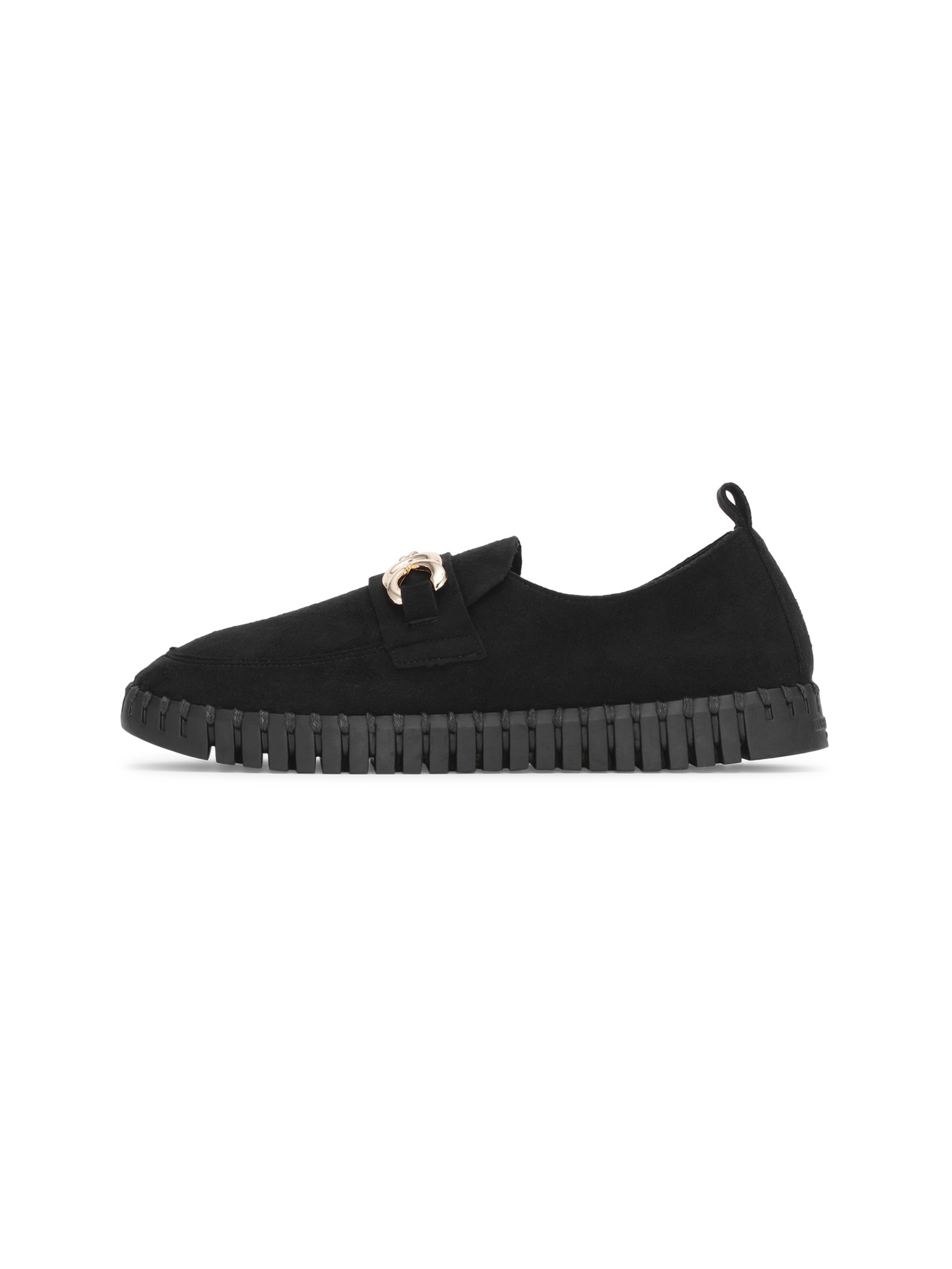 ILSE JACOBSEN Classic Flats 'TULIP3976' in Black: front