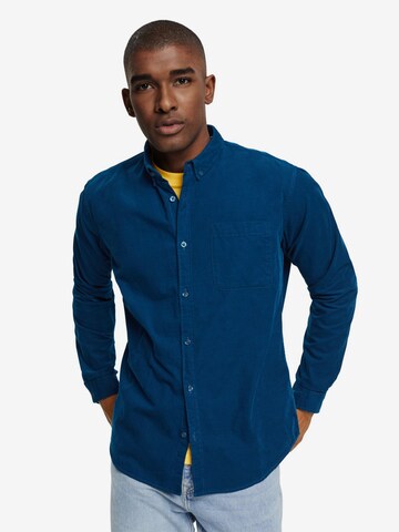 ESPRIT Regular Fit Hemd in Blau: predná strana