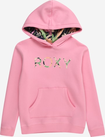 ROXY Athletic Sweatshirt 'HOPE YOU TRUST' in Pink: front