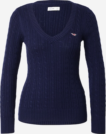 Pullover di HOLLISTER in blu: frontale