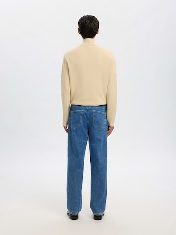 SELECTED Loosefit Jeans 'SLH220 BEN KORI' in Blau