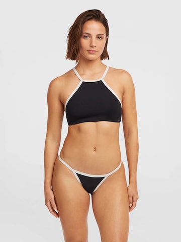 Col haut Bikini O'NEILL en noir : devant