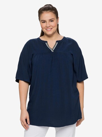 SHEEGO Tunic in Blue: front