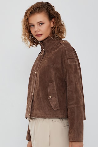 Derimod Between-Season Jacket in Brown