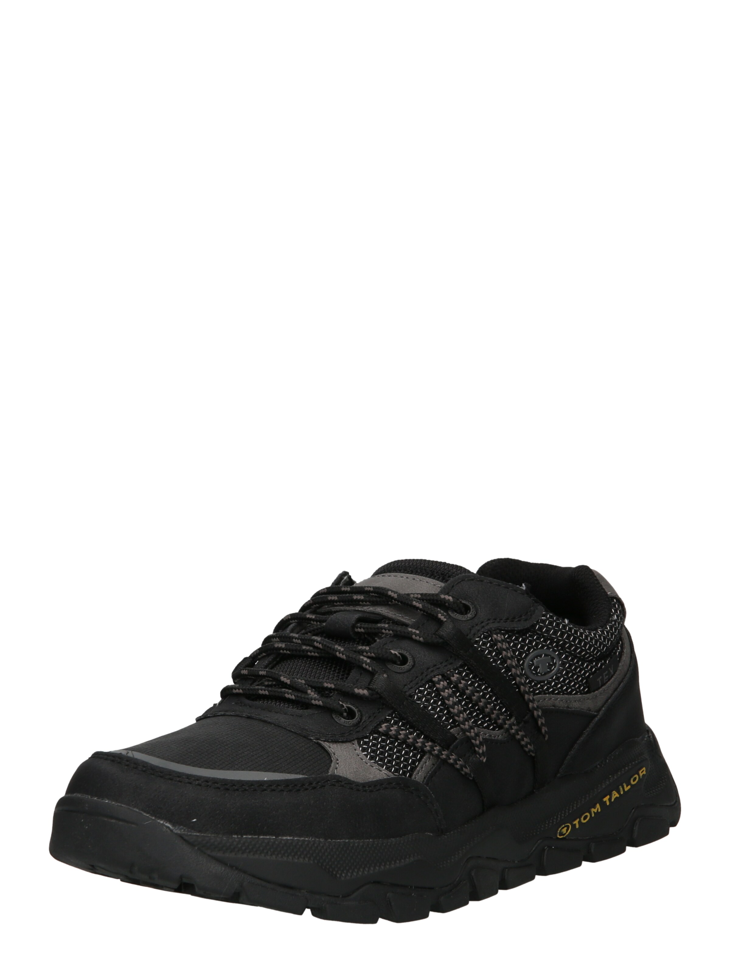 TOM TAILOR Sneaker in Schwarz: Vorderseite