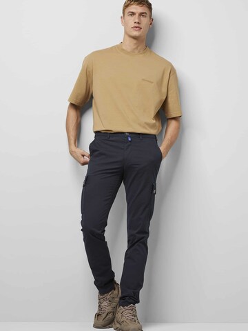 Coupe slim Jeans cargo MEYER en bleu