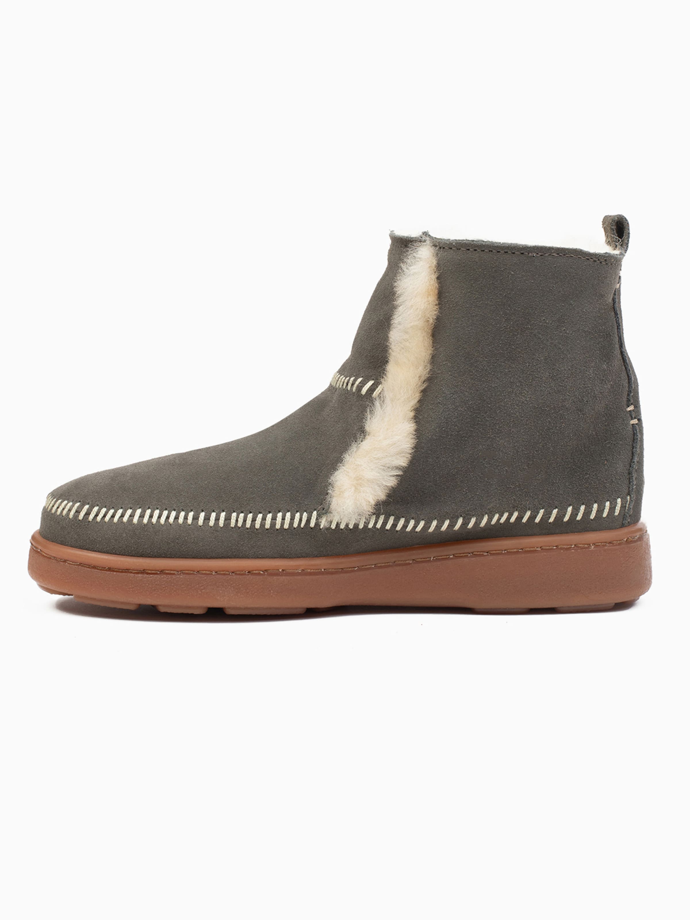 Minnetonka Snowboots 'Jade' in Grijs: voorkant