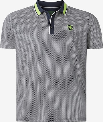 Charles Colby Poloshirt ' Earl Carney ' in Grau: predná strana