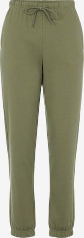 PIECES Tapered Pants 'Chilli' in Green: front