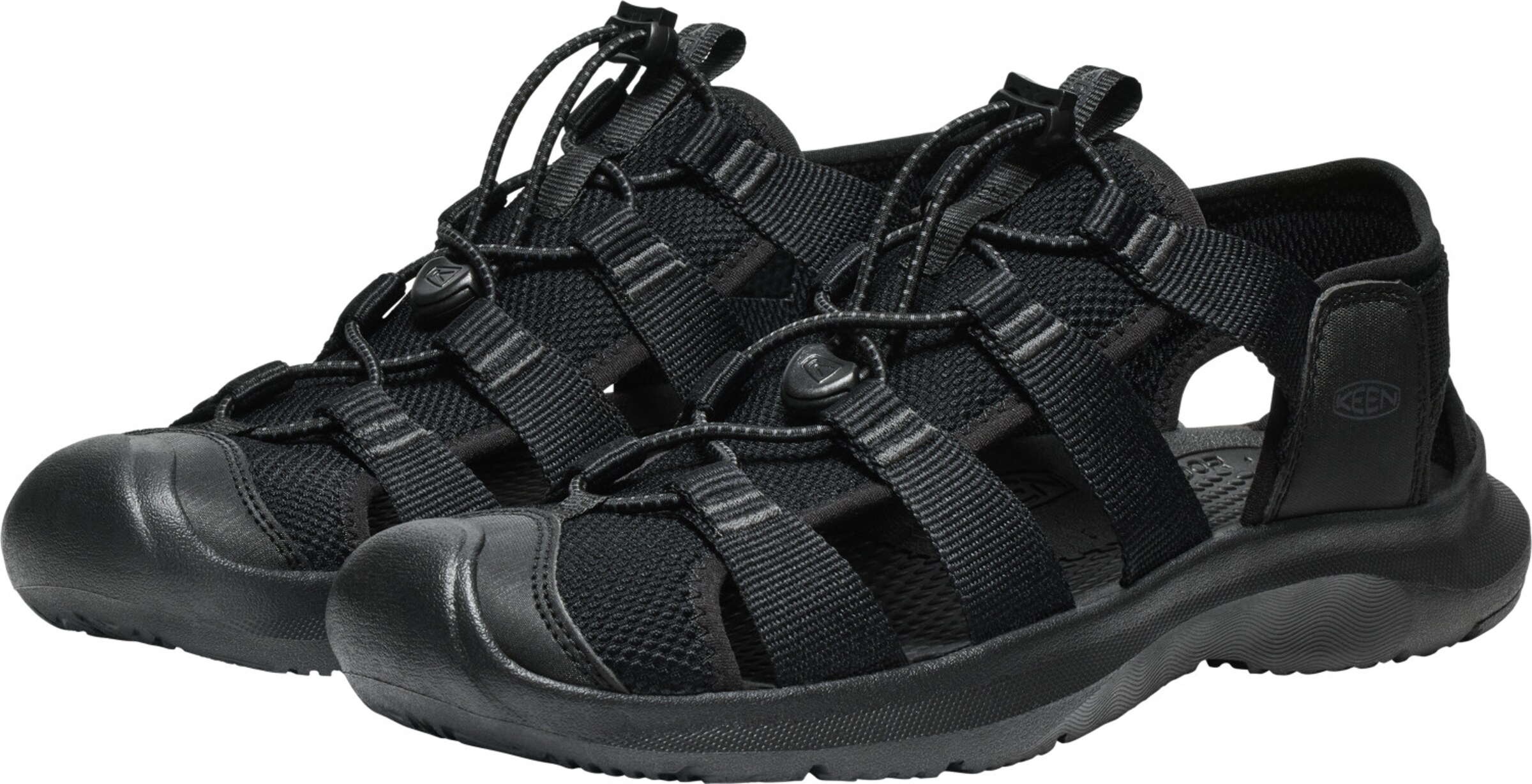 KEEN Outdoorsandale in Schwarz