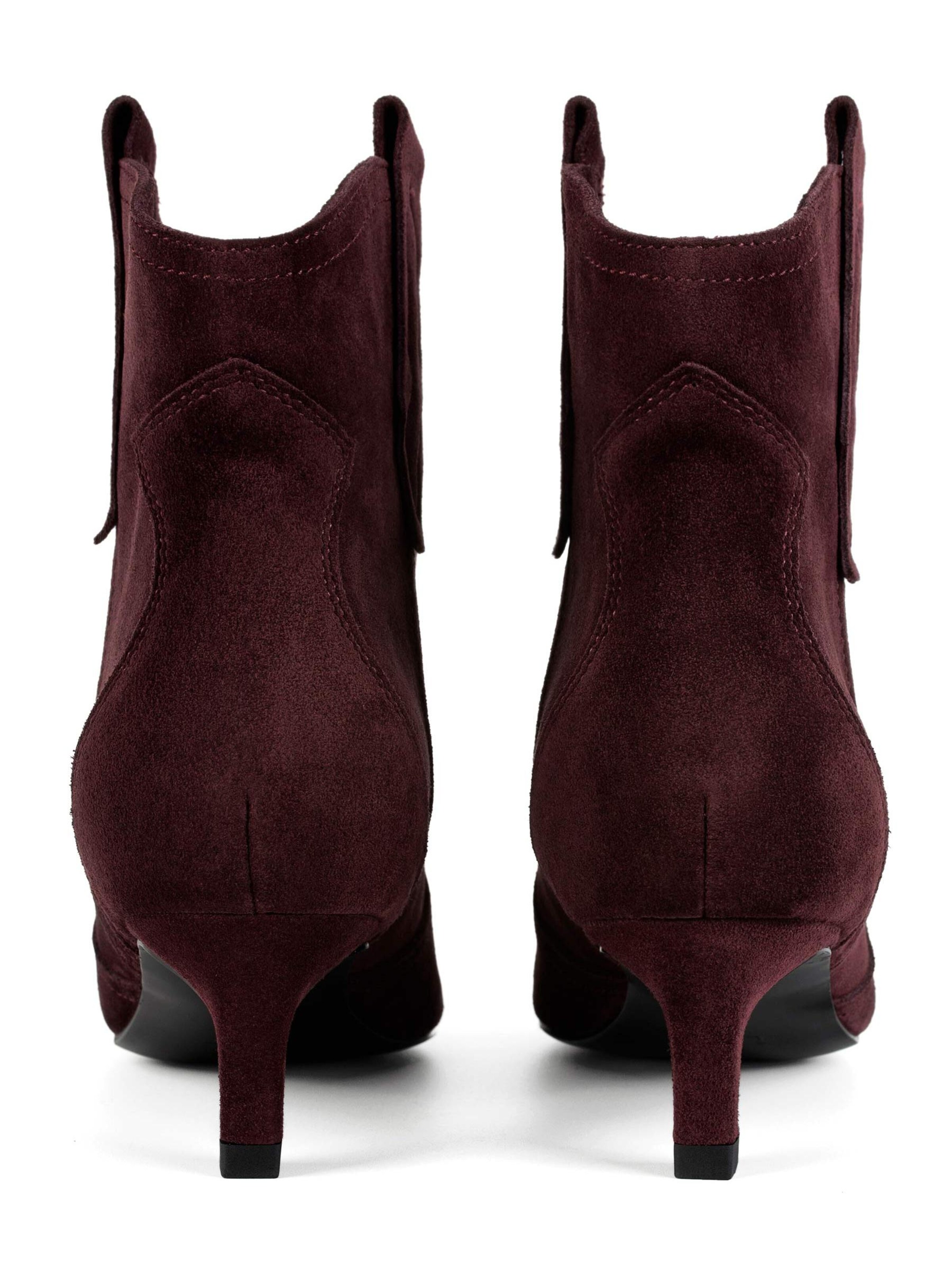 L37 HANDMADE SHOES Ankle Boots 'TEXAS WIND'‌‌‌‌‌‌‌ in Rot