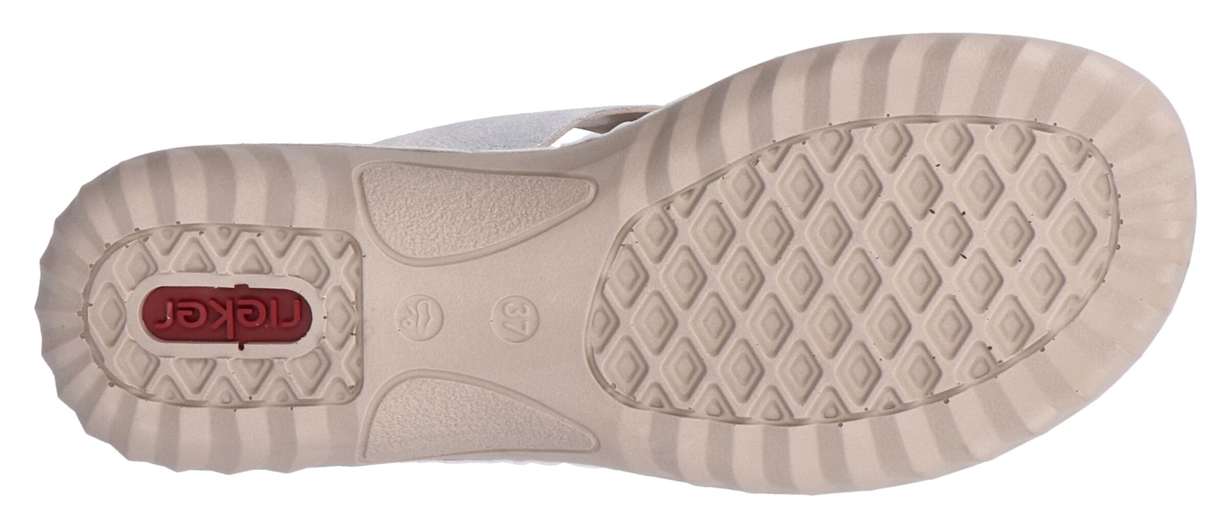 Rieker Pantolette in Silber