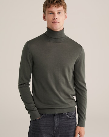 WE Fashion Pullover i grøn: forside