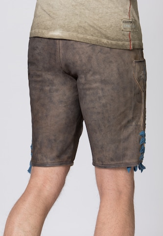 STOCKERPOINT Regular Traditional Pants 'Luitpold' in Brown