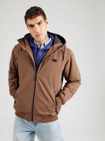 Coupe regular Veste mi-saison 'Nilas' Iriedaily en marron : devant