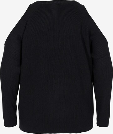 Zizzi Pullover 'MELLIE' i sort