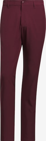 Pantalon de sport 'Ultimate365' ADIDAS PERFORMANCE en rouge : devant