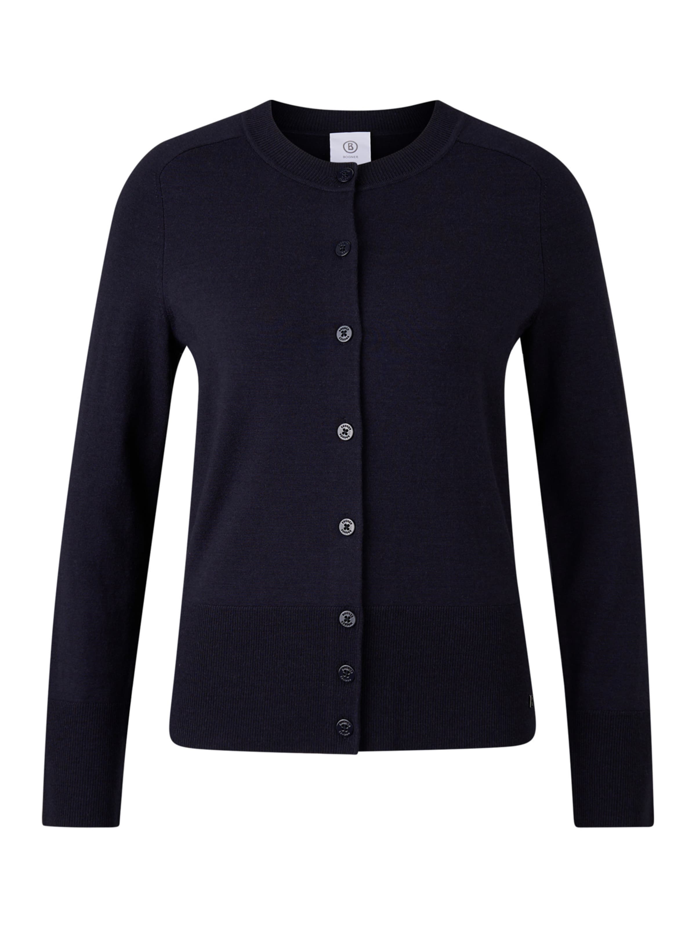 BOGNER Strickjacke 'Ilma ' in Blau: Vorderseite