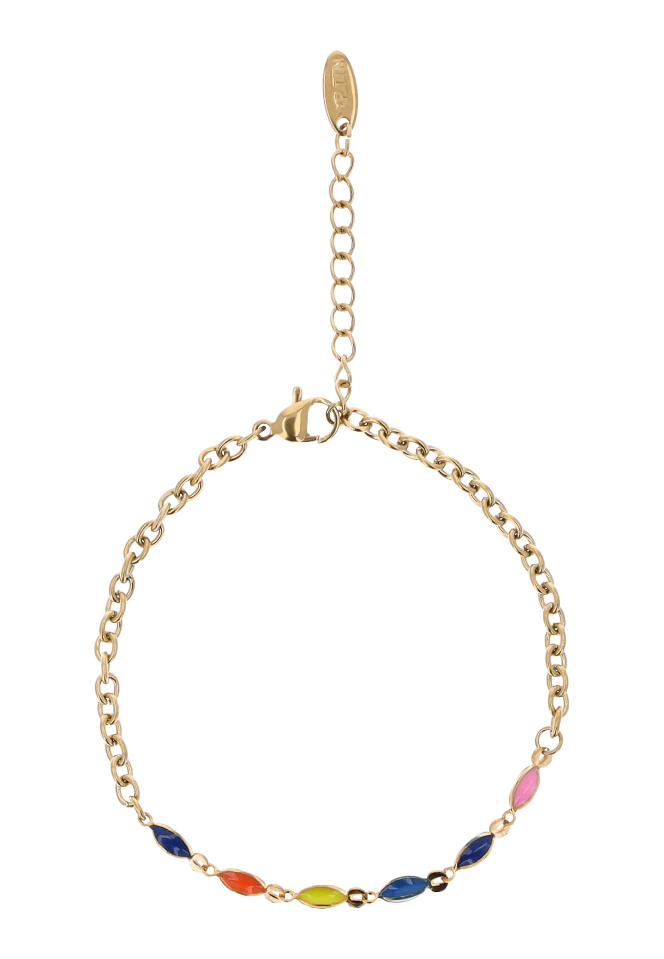 IZIA Armband in One Size in de kleur Goud / Gemengde kleuren, Productweergave