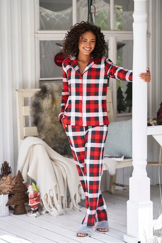 LASCANA Pajama in Mixed colors: front