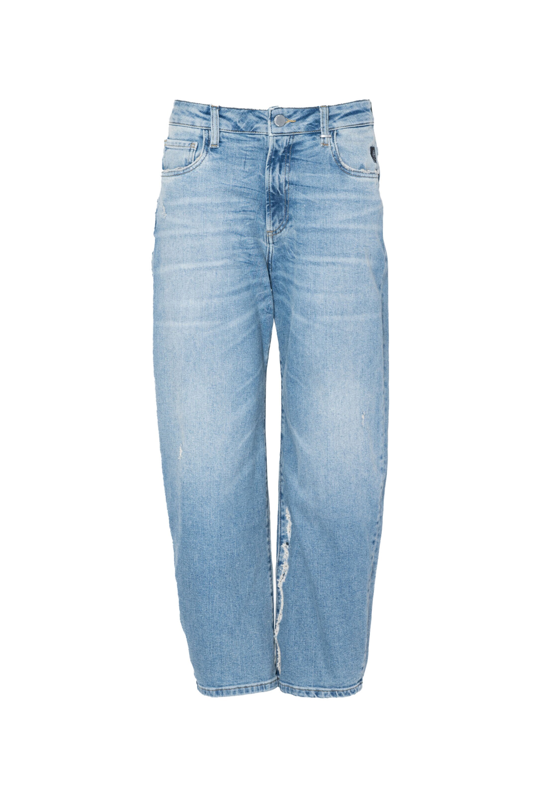 Elias Rumelis Loosefit Jeans 'Yoana' in Blauw: voorkant