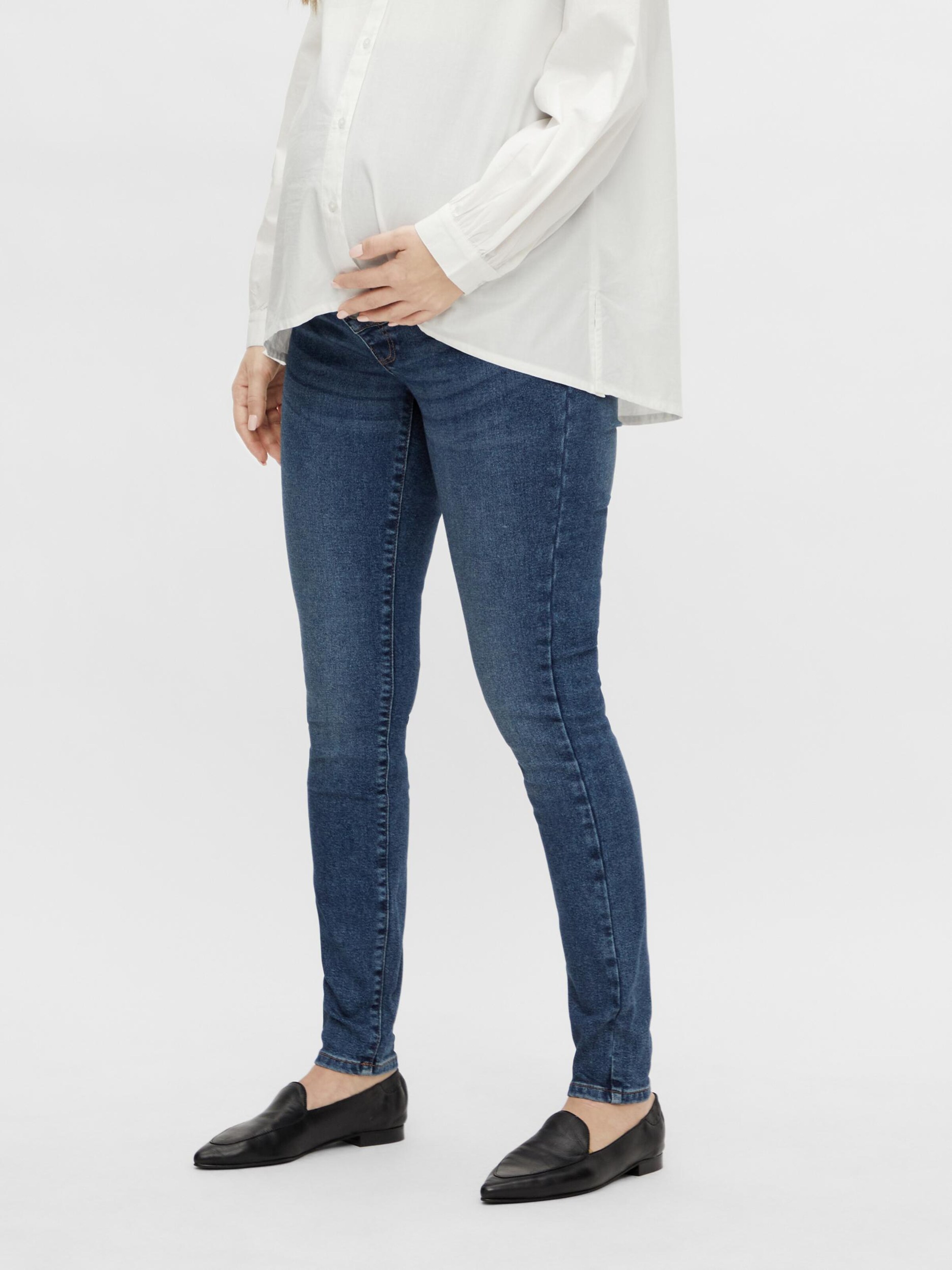 Abbigliamento Più sostenibile MAMALICIOUS Jeans Paris in Blu 