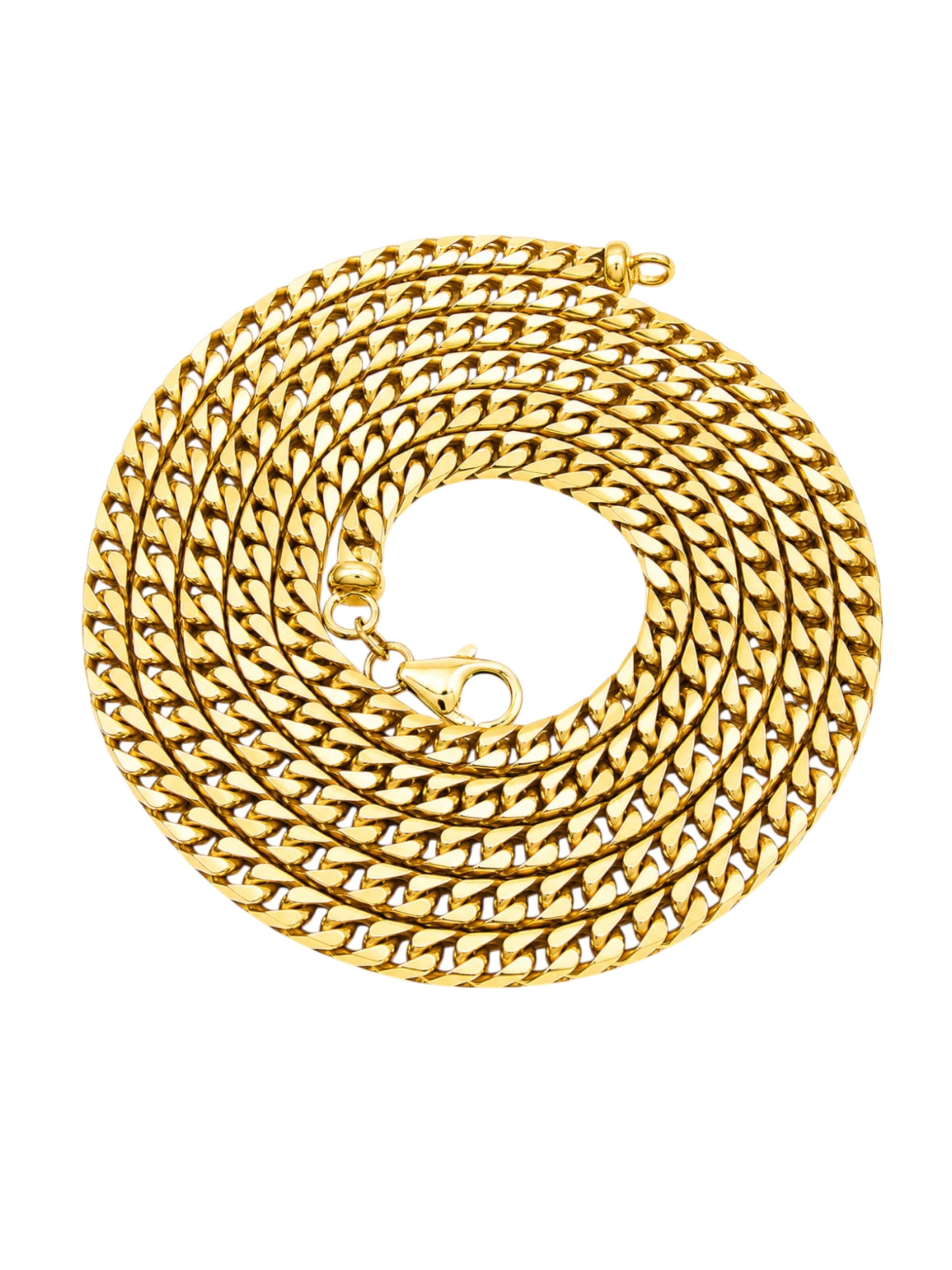 Collana 'Halskette aus 750 Gelbgold' di Vanlere in oro: frontale