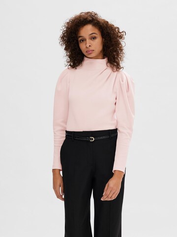 SELECTED FEMME Bluse i pink: forside