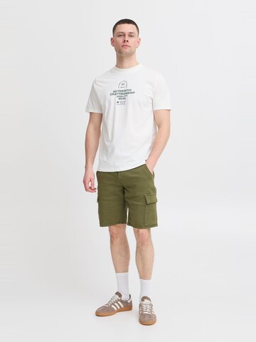 BLEND Regular Cargo jeans 'Denimshorts-Jogg ' in Green
