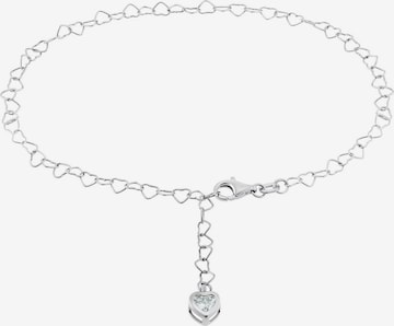 AMOR Foot Jewelry in Silver: front