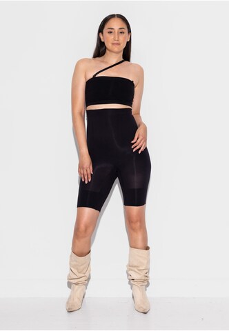 Coupe slim Pantalon modelant 'Alfie' Lykkeland Atelier en noir