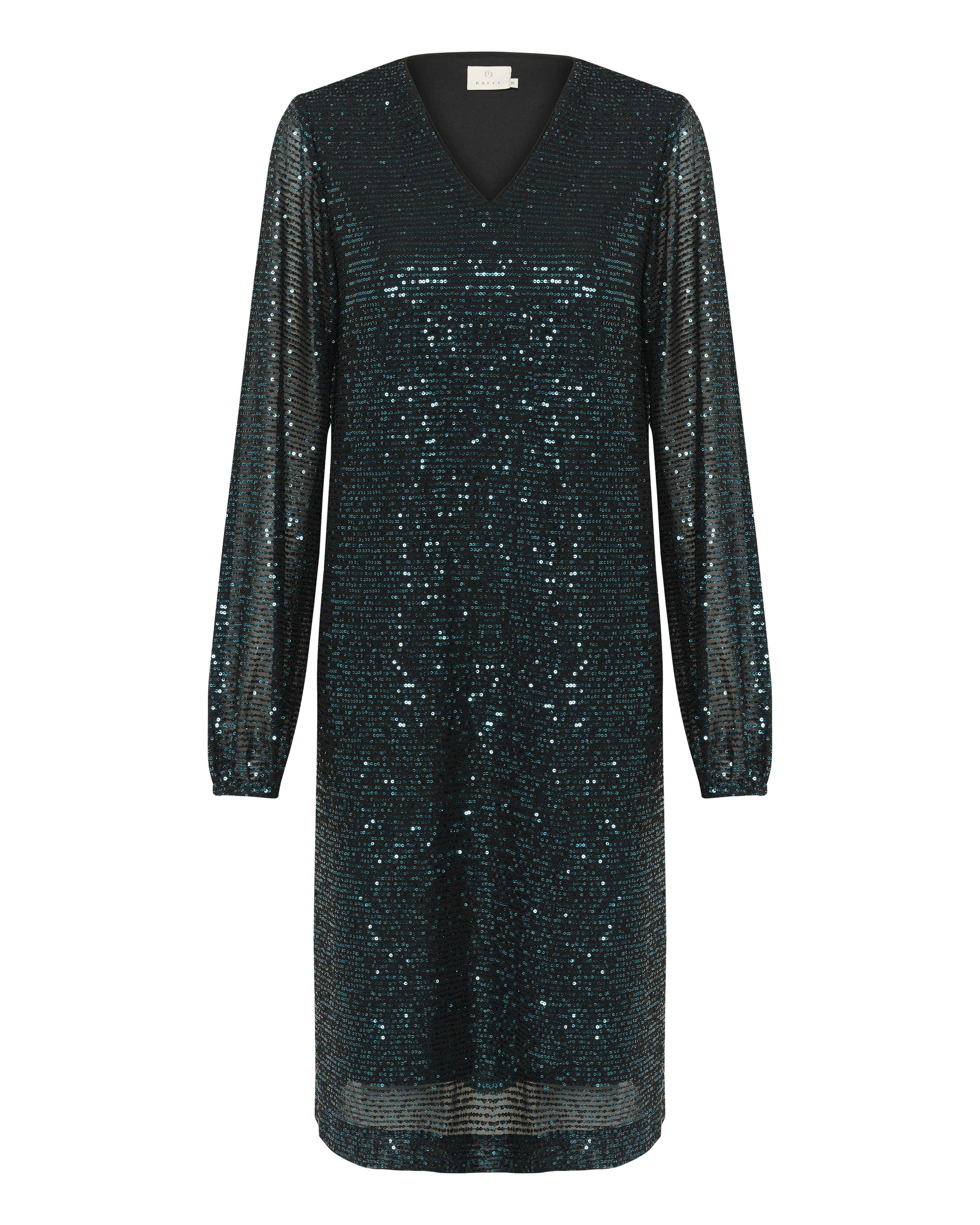 Kaffe Kleid in Grün: Vorderseite