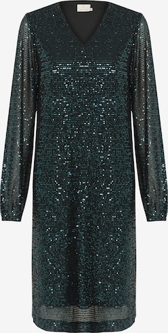 Kaffe Jurk in Groen: voorkant