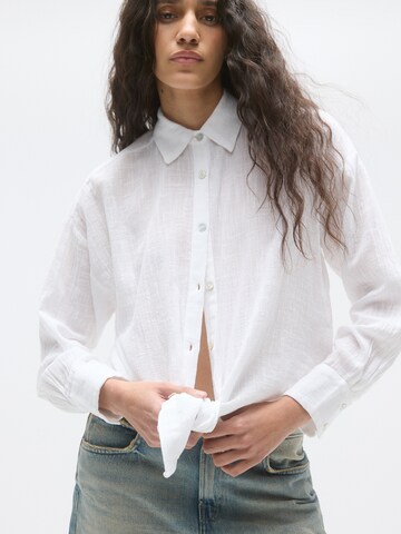 Pull&Bear Blouse in Wit