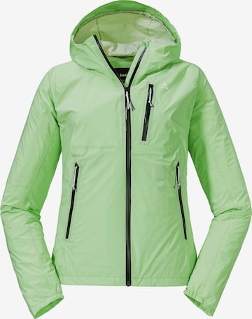 Veste outdoor 'Tegelberg' Schöffel en vert : devant