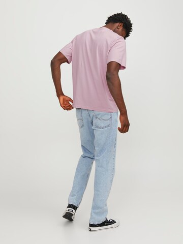 JACK & JONES T-Shirt 'HEAVENS' in Pink