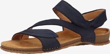 EL NATURALISTA Sandals in Blue: front